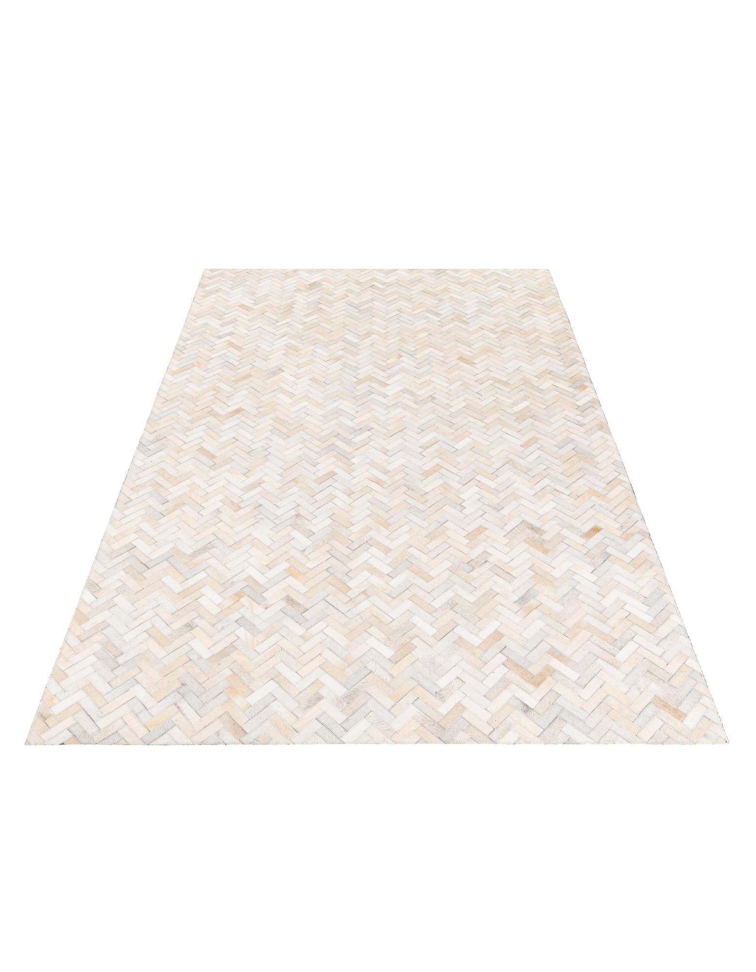 4' 10 x 7' 10 Cowhide Stocks Rug