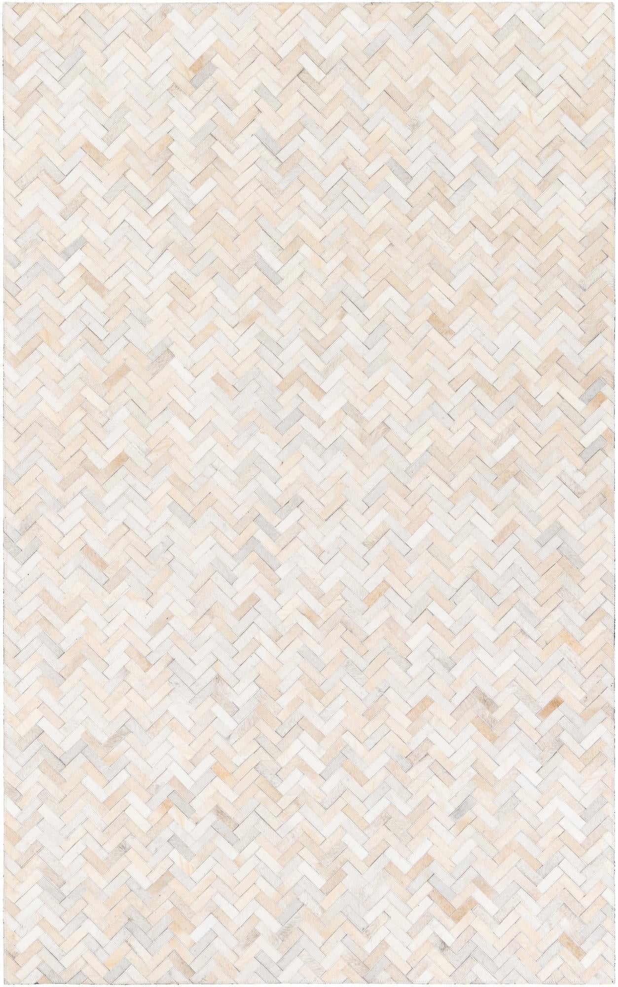 4' 10 x 7' 10 Cowhide Stocks Rug