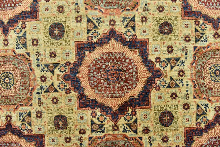245cm x 310cm anudado a mano Mamluk Ziegler Alfombra