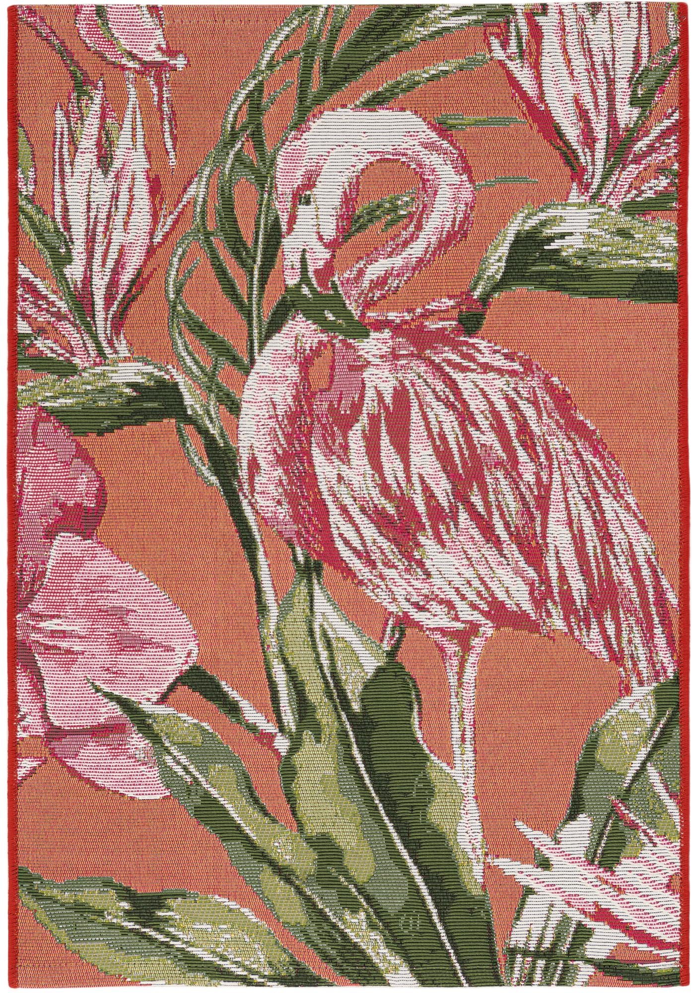 2' x 3' Easy-Clean Botanical Indoor / Outdoor Rug