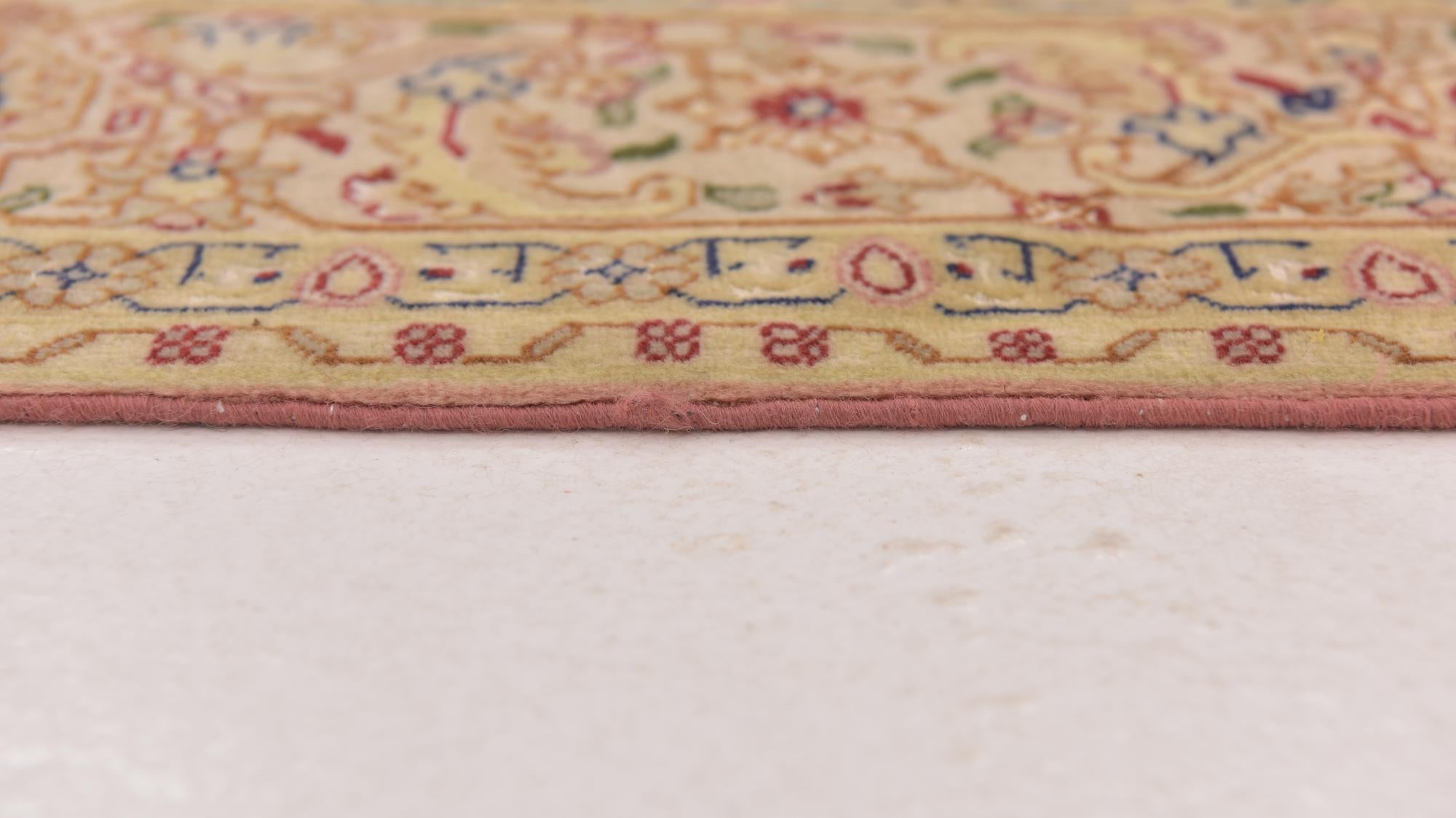5' 1 x 6' 7 Hand Knotted Tabriz Persian Rug