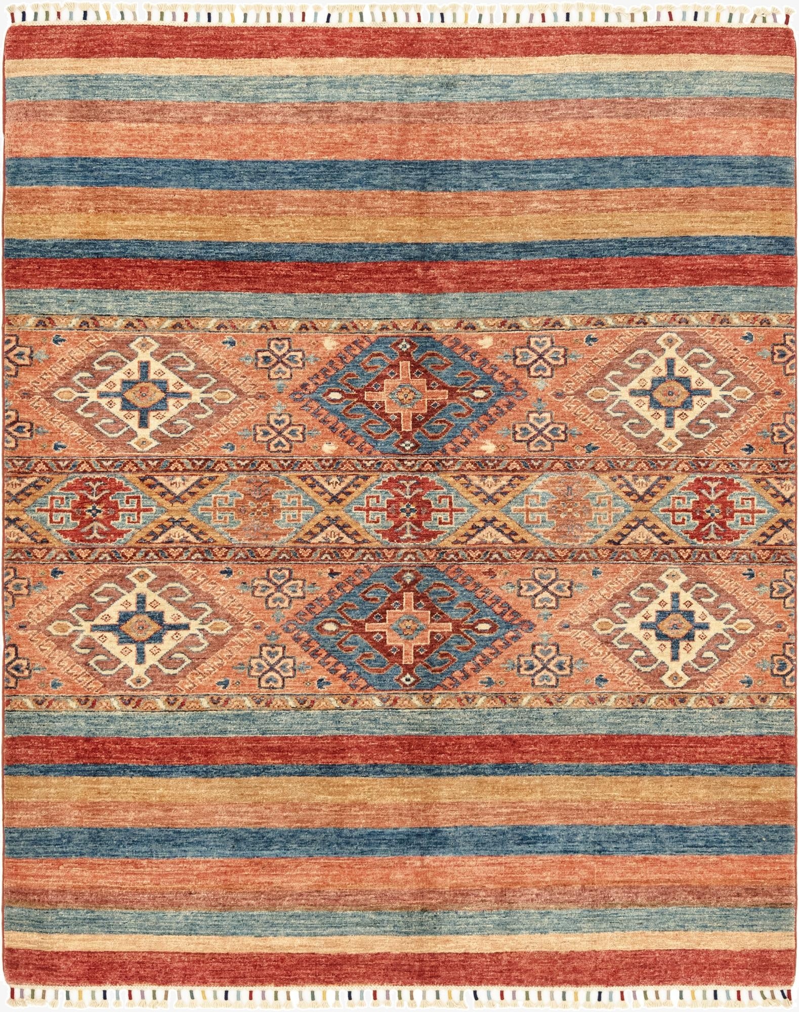 155cm x 190cm  Hand Knotted Ariana Ziegler Rug