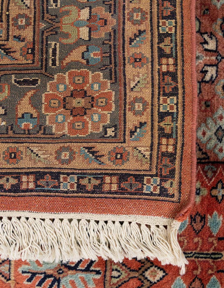 Detail image of 4' 4 x 6' 5  Hand Knotted Bokhara Oriental Wool Rug