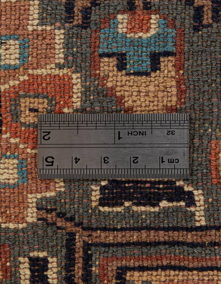 Detail image of 4' 4 x 6' 5  Hand Knotted Bokhara Oriental Wool Rug