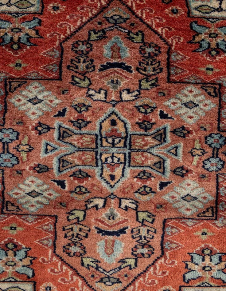Detail image of 4' 4 x 6' 5  Hand Knotted Bokhara Oriental Wool Rug