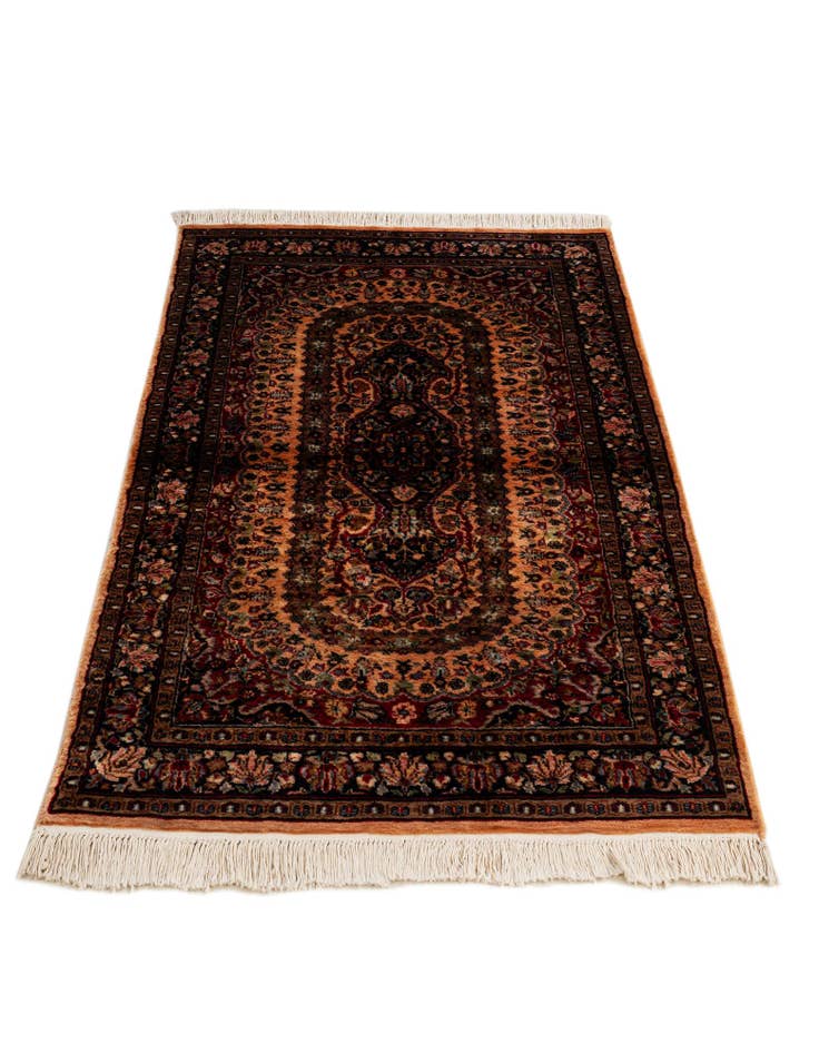 Detail image of 3' x 5' 3  Hand Knotted Bokhara Oriental Rug