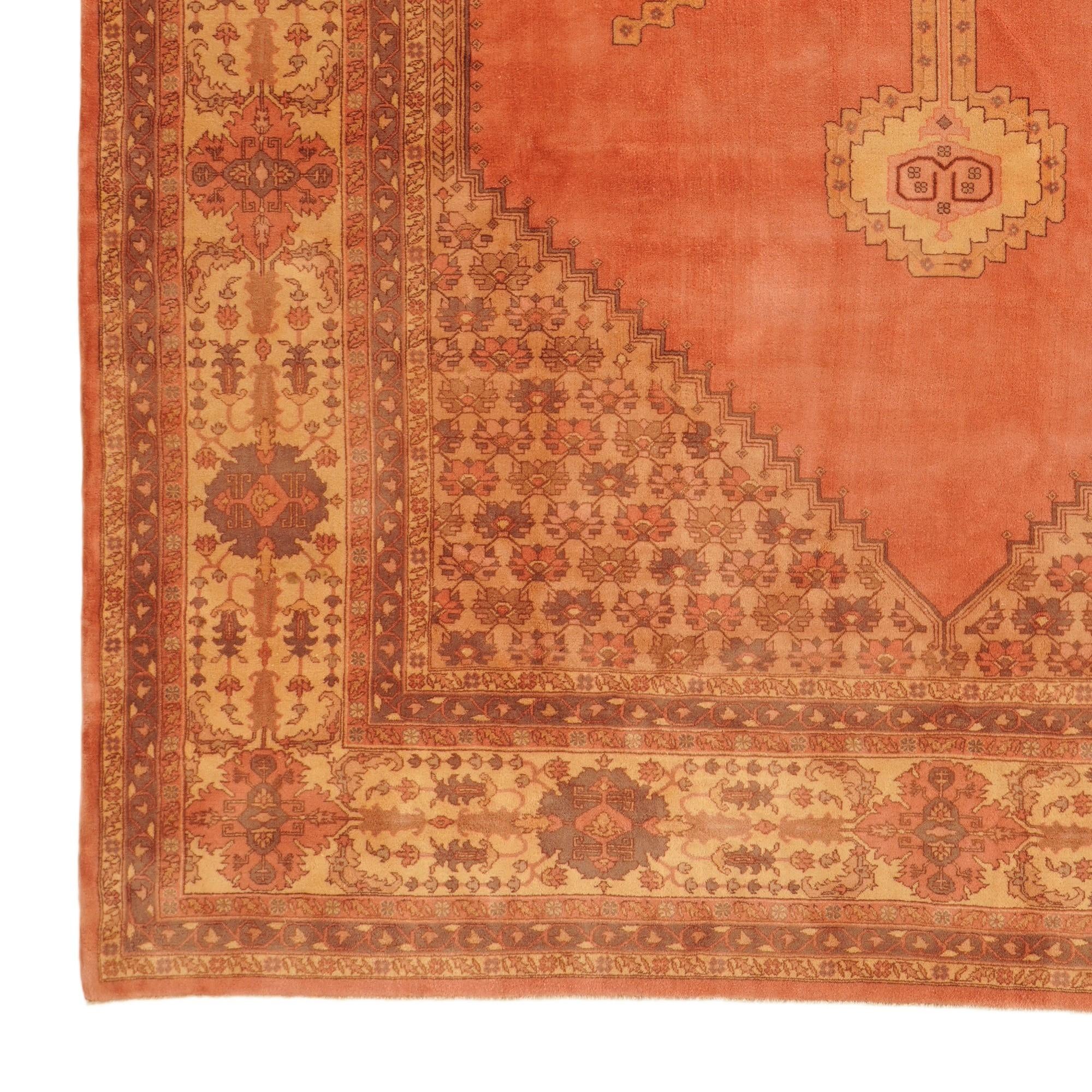 12' 8 x 19' 8 Hand Knotted Bucharest Wool Rug