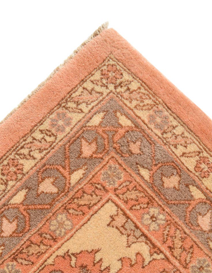 Detail image of 12' 8 x 19' 8 Hand Knotted Bucharest Wool Rug