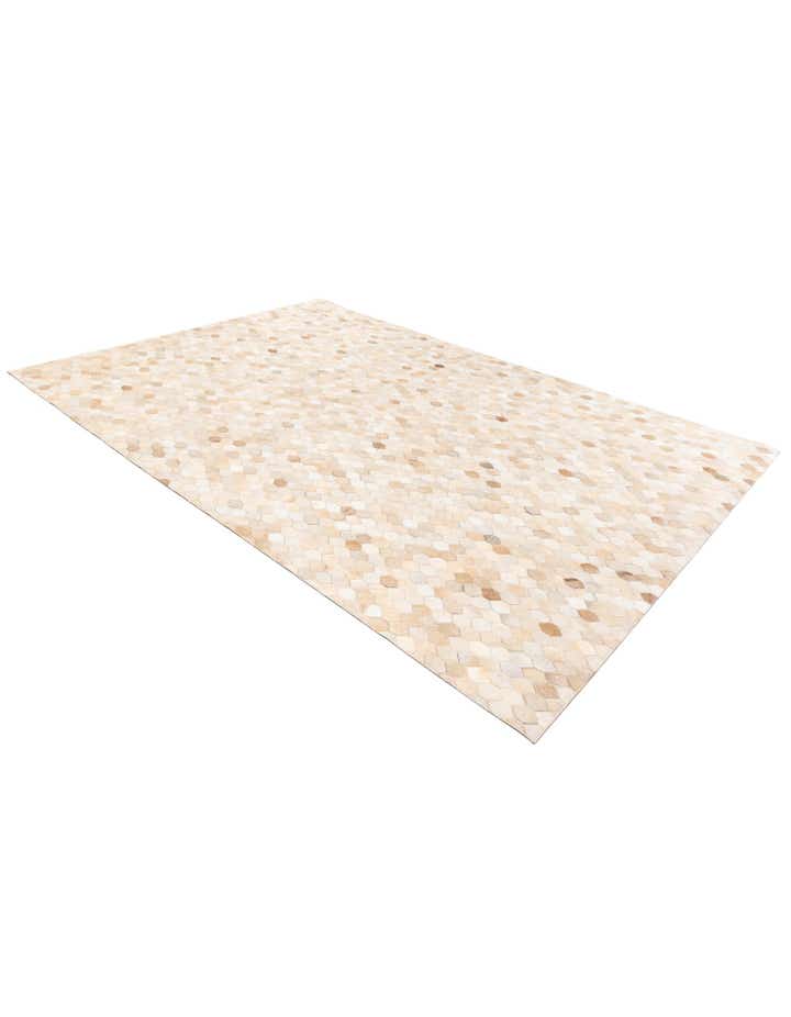 6' 8 x 9' 10 Cowhide Stocks Rug
