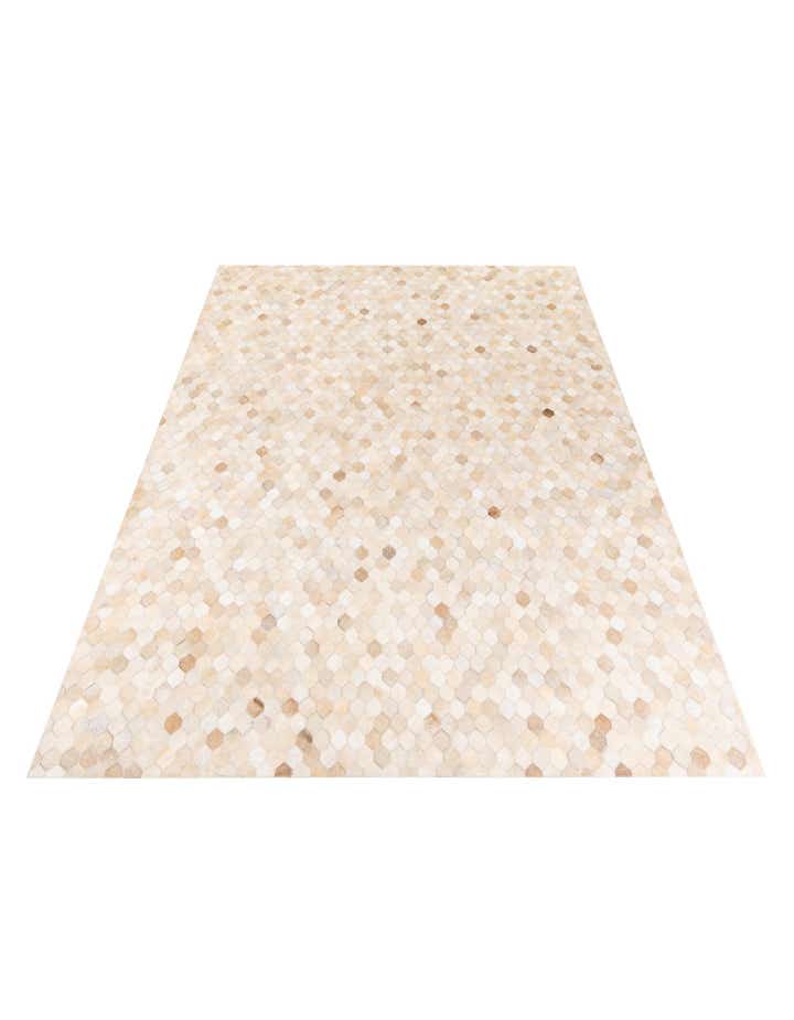 6' 8 x 9' 10 Cowhide Stocks Rug