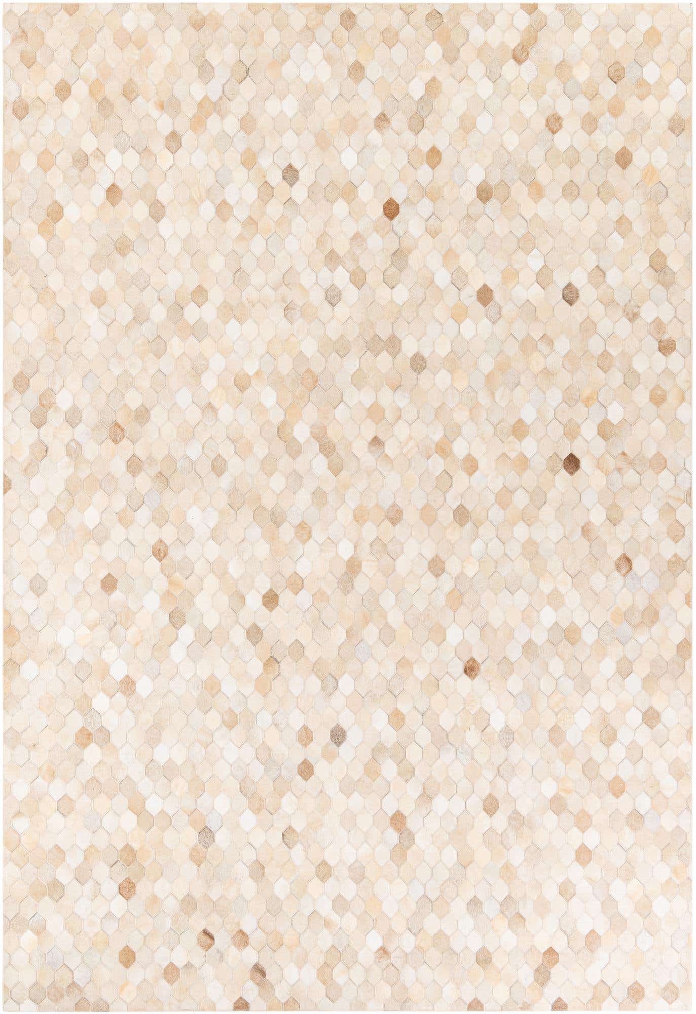 6' 8 x 9' 10 Cowhide Stocks Rug
