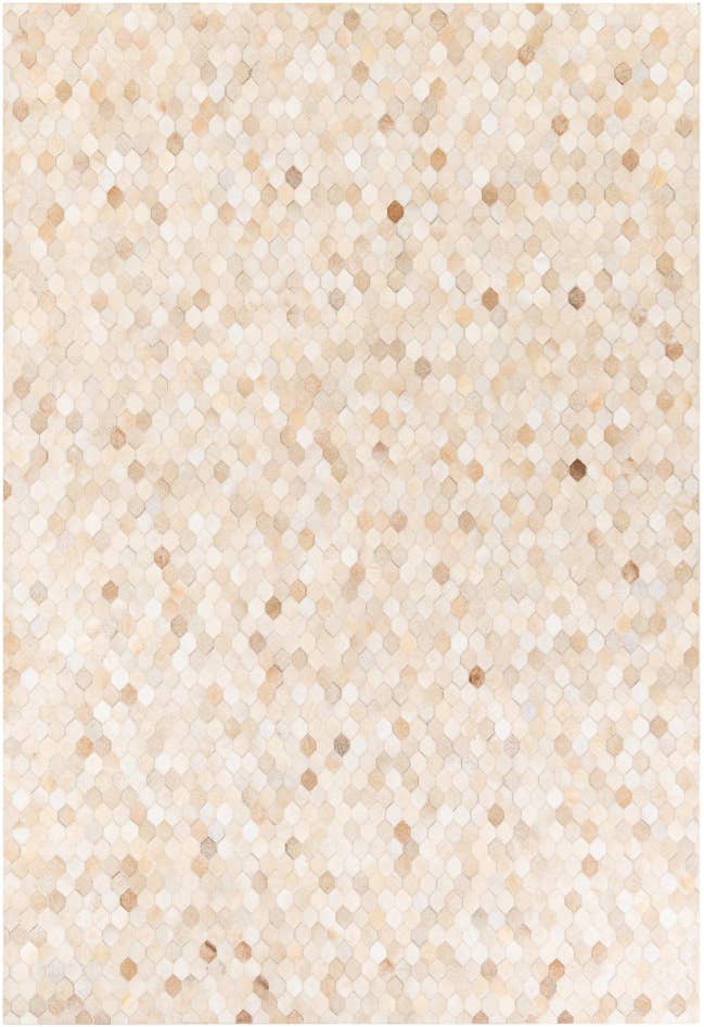 Detail image of 6' 8 x 9' 10 Cowhide Stocks Rug