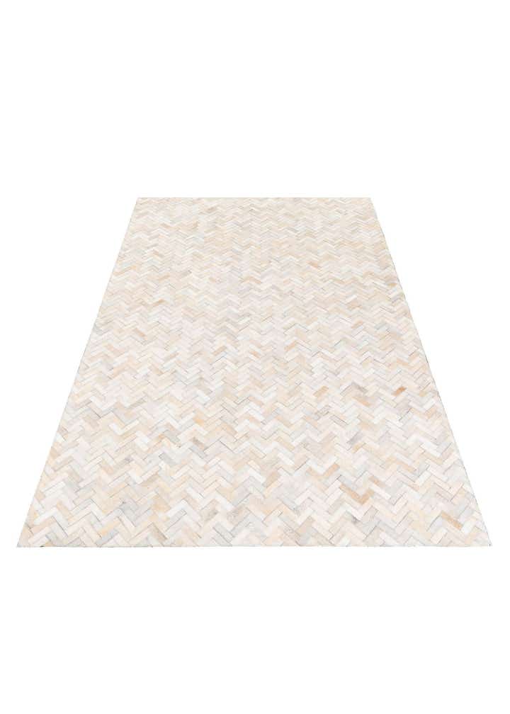 4' 10 x 7' 10 Cowhide Stocks Rug