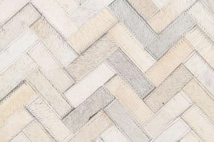 4' 10 x 7' 10 Cowhide Stocks Rug