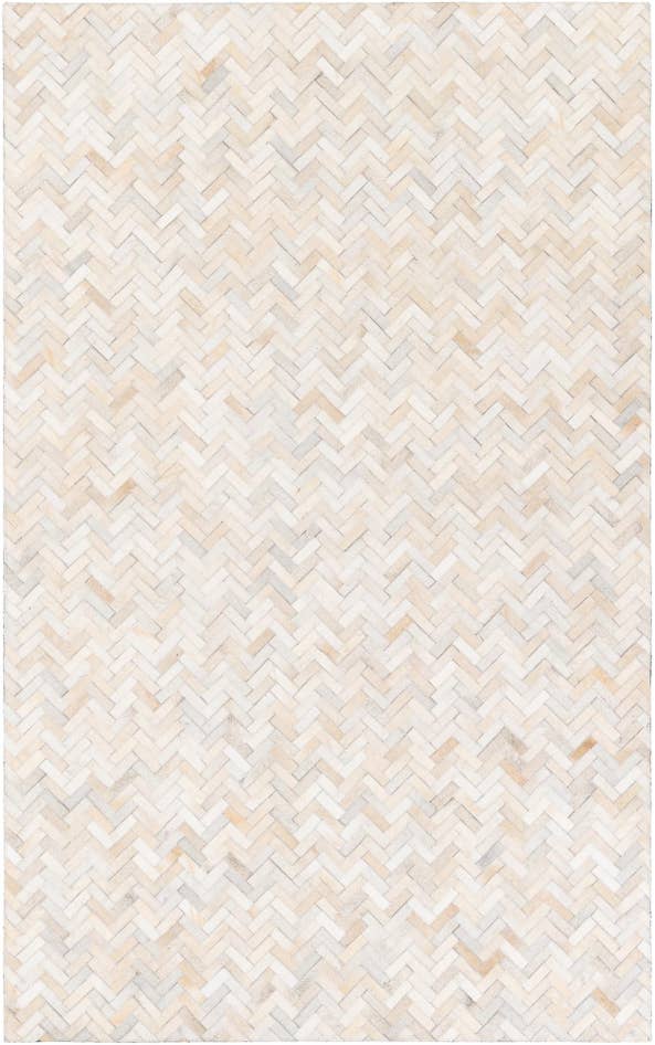 Detail image of 4' 10 x 7' 10 Cowhide Stocks Rug