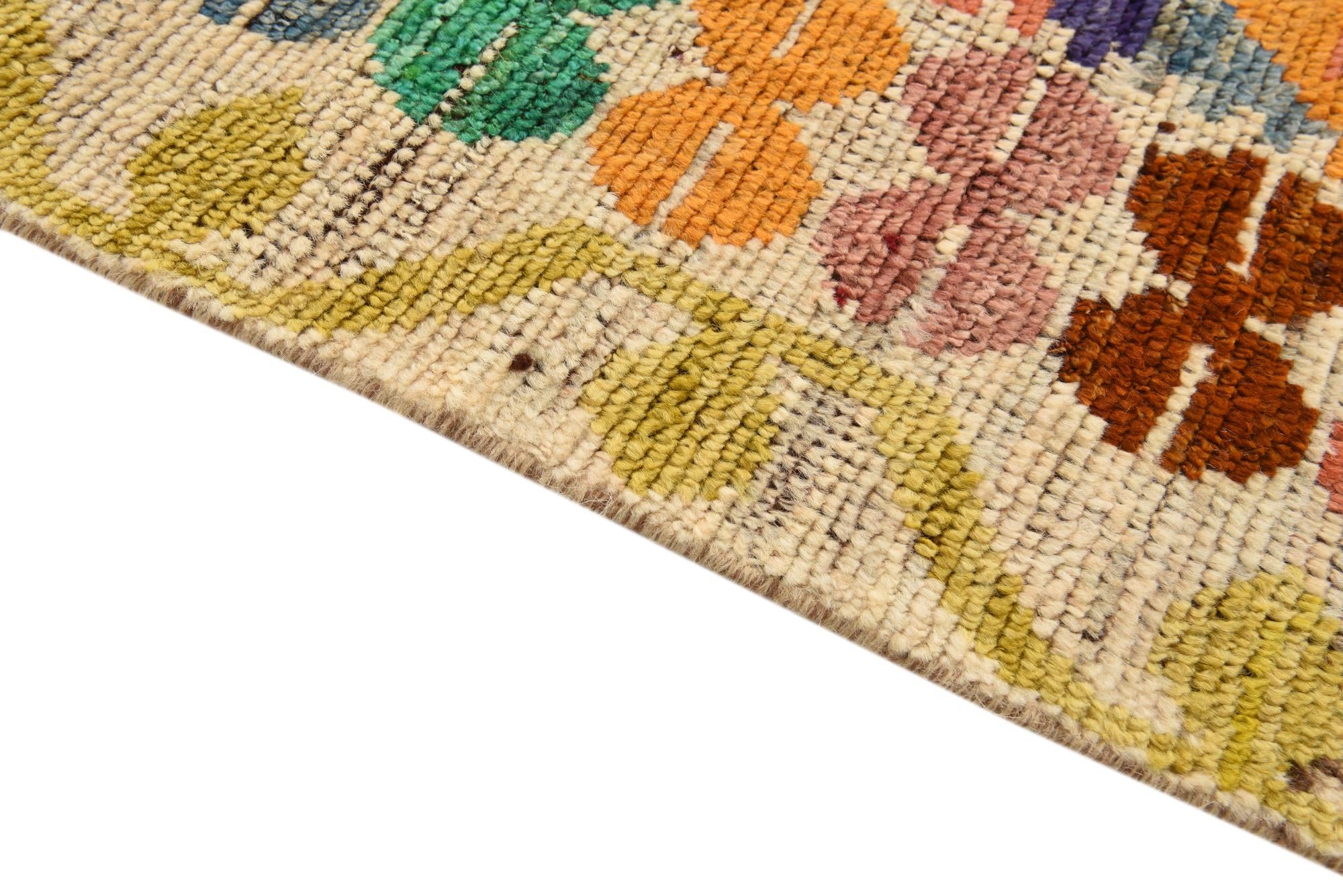 6' 7 x 10' 2 Hand Knotted Darya Wool Rug