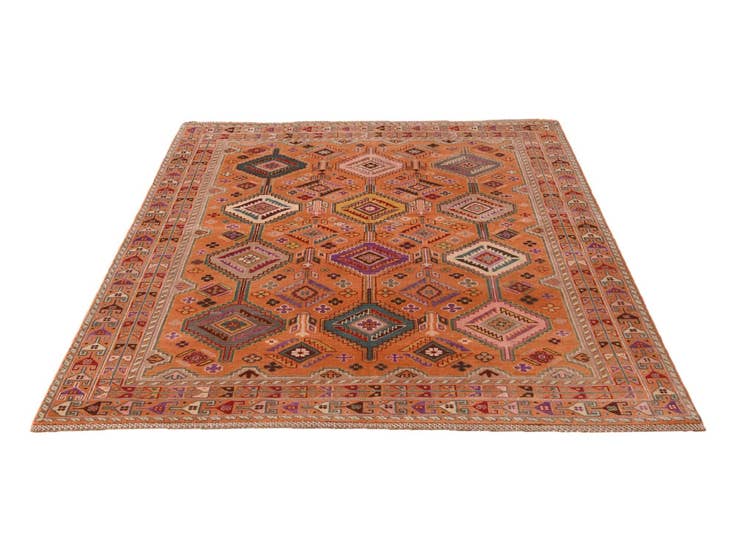 Detail image of 5' 7 x 8' Hand Knotted Kazak Rug