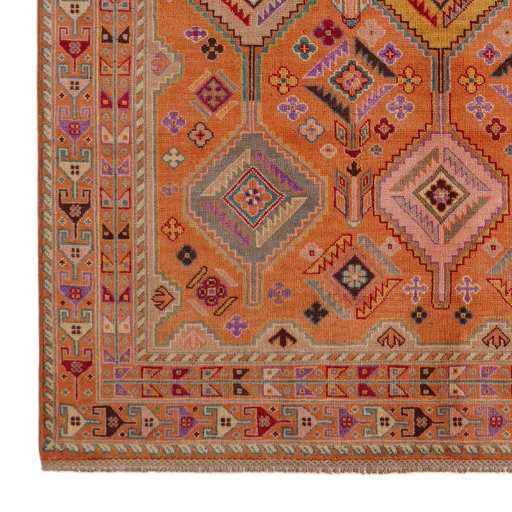Detail image of 5' 7 x 8' Hand Knotted Kazak Rug