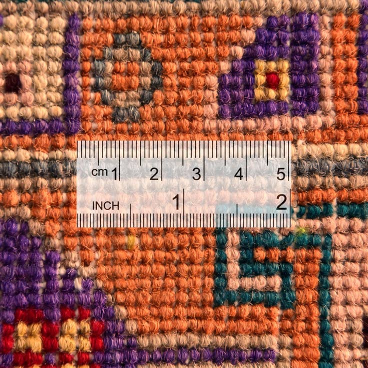 Detail image of 5' 7 x 8' Hand Knotted Kazak Rug