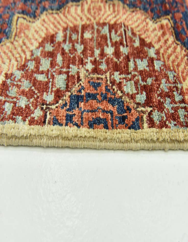 Detail image of 8' x 10' 3  Hand Knotted Mamluk Ziegler Rug