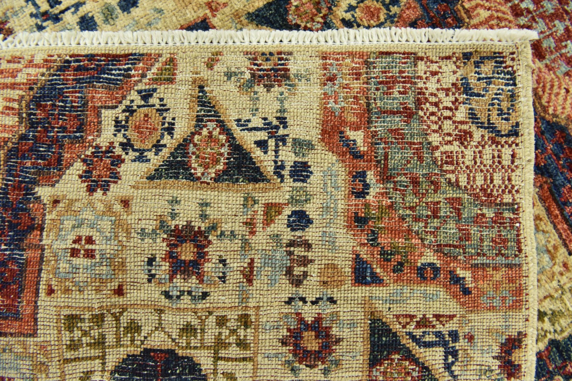 8' x 10' 3 Hand Knotted Mamluk Ziegler Rug