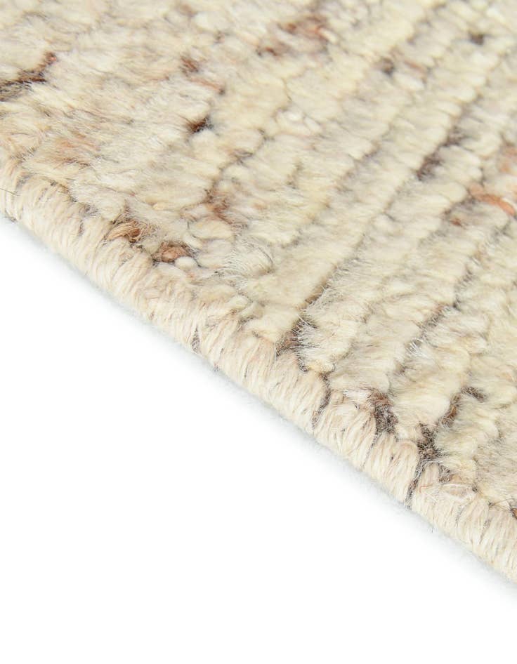 Detail image of 12' 9 x 19' 7 Hand Knotted Moroccan Wool Rug