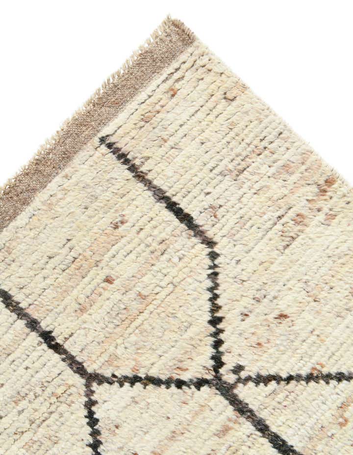 12' 9 x 19' 7 Hand Knotted Moroccan Wool Rug