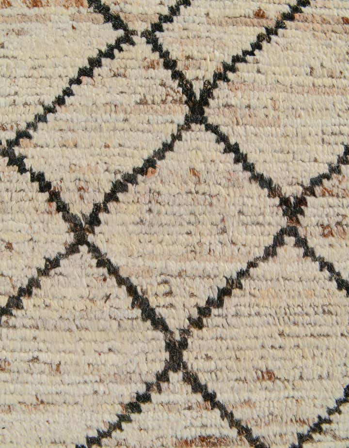 12' 9 x 19' 7 Hand Knotted Moroccan Wool Rug