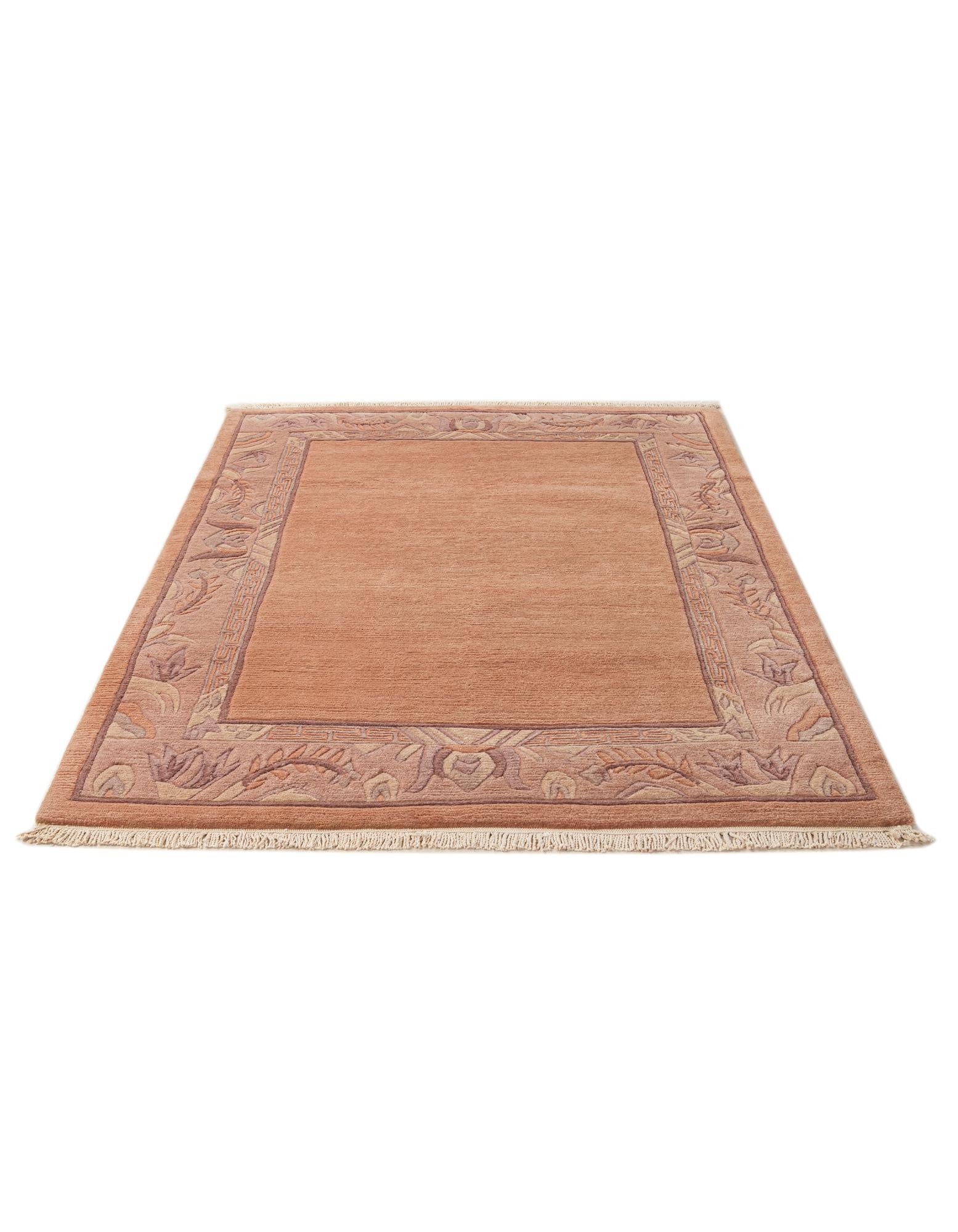 4' x 5' 11 Hand Knotted Nepal Wool Rug