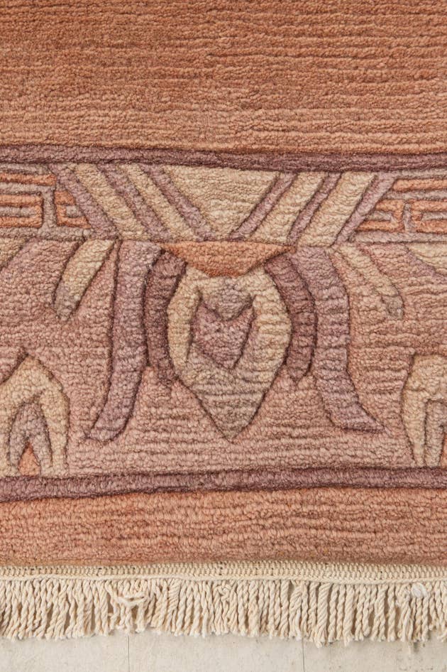 Detail image of 4' x 5' 11 Hand Knotted Nepal Wool Rug