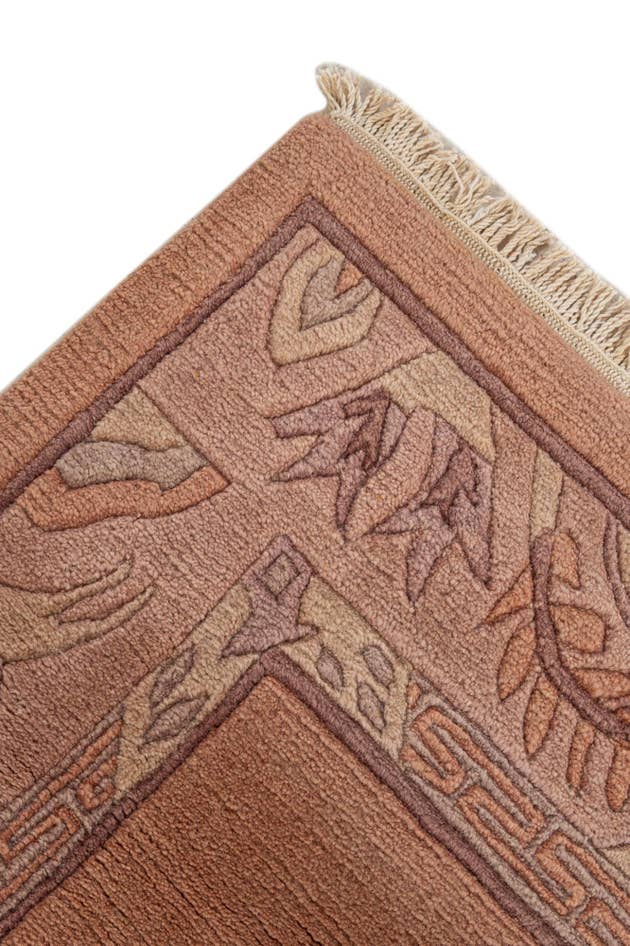 Detail image of 4' x 5' 11 Hand Knotted Nepal Wool Rug