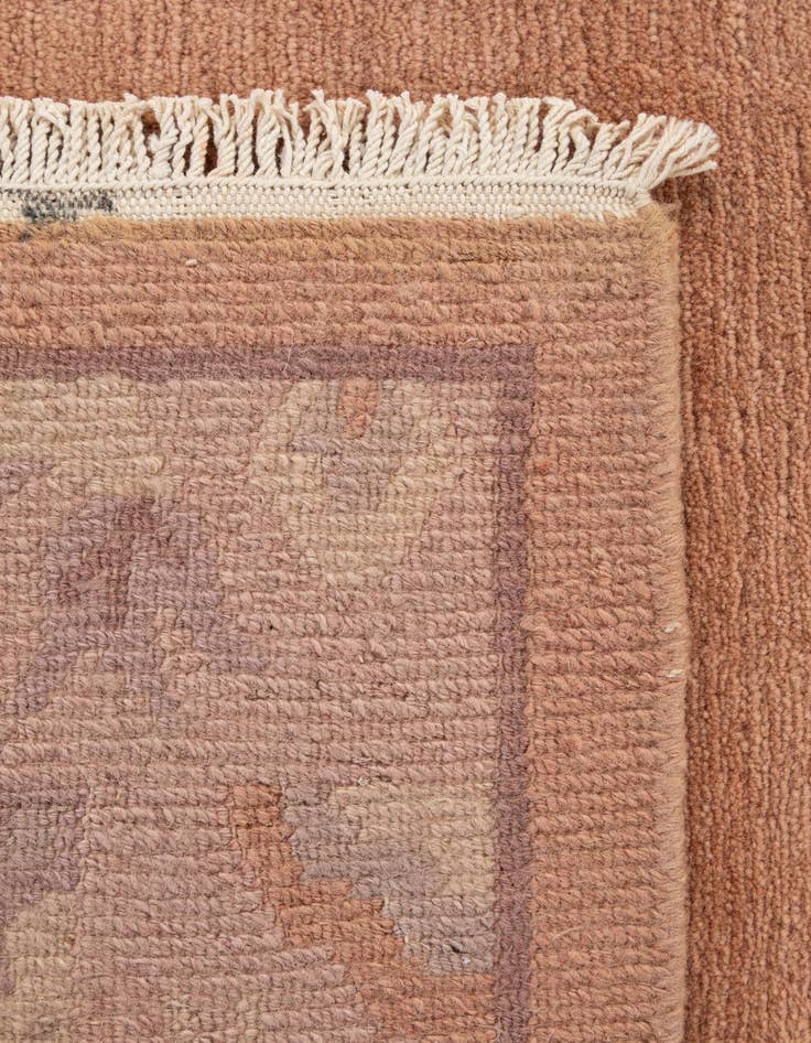 Detail image of 4' x 5' 11  Hand Knotted Nepal Wool Rug