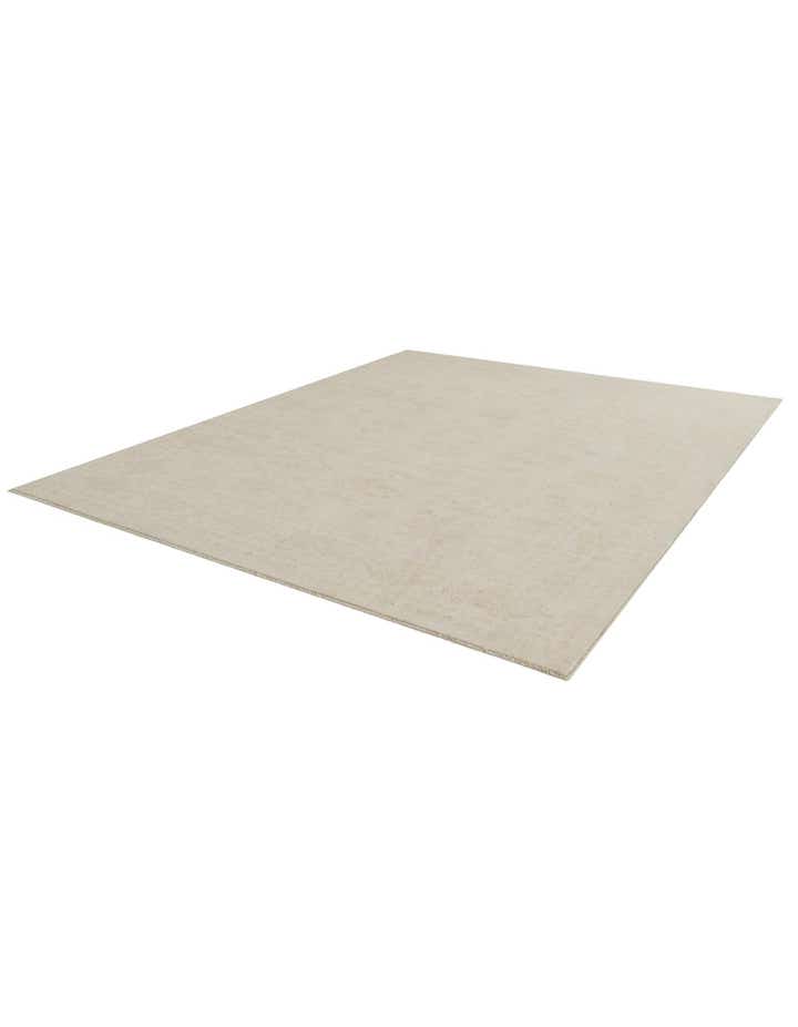 8' 1 x 10' 1 Hand Knotted Oushak Wool Rug