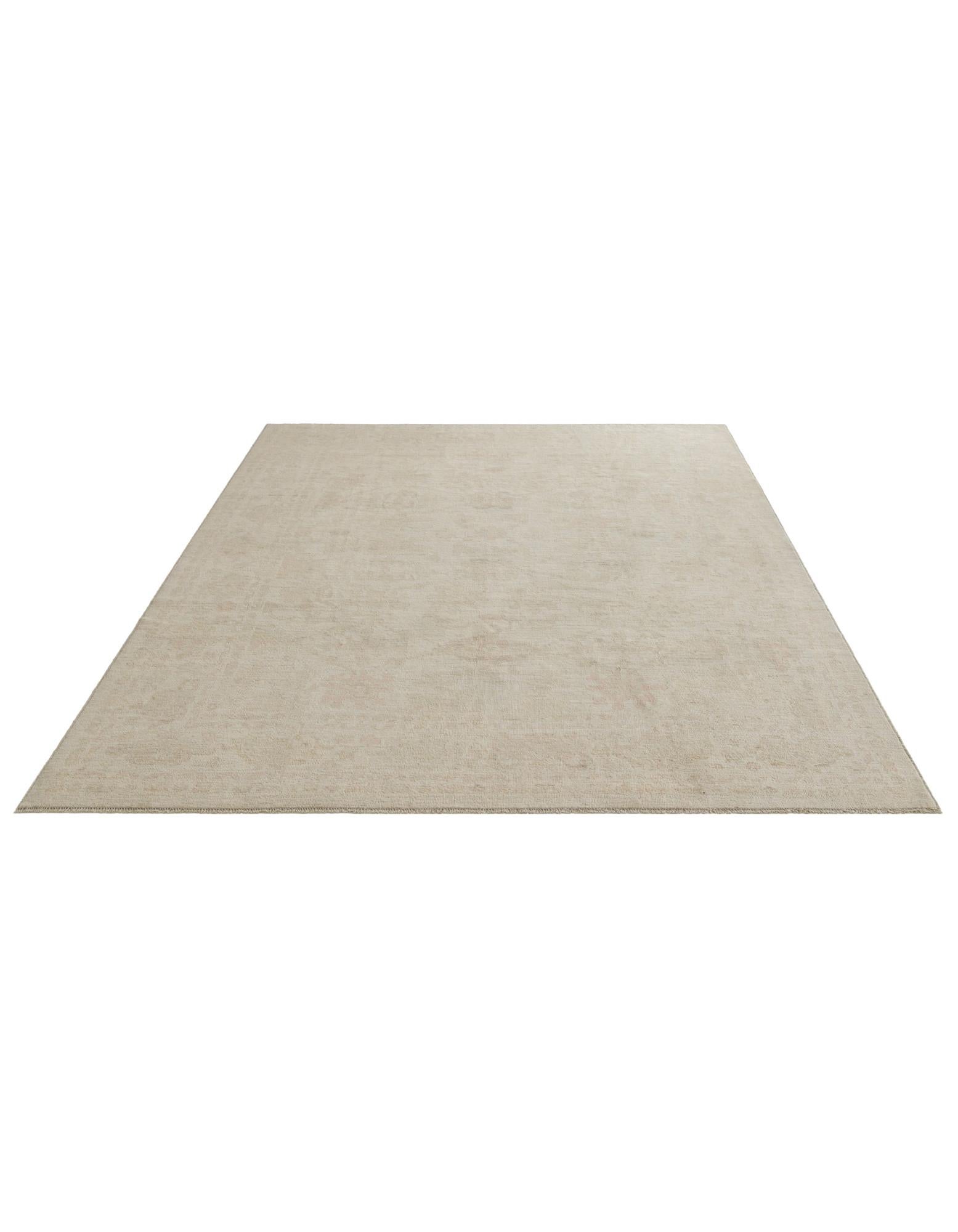 8' 1 x 10' 1 Hand Knotted Oushak Wool Rug