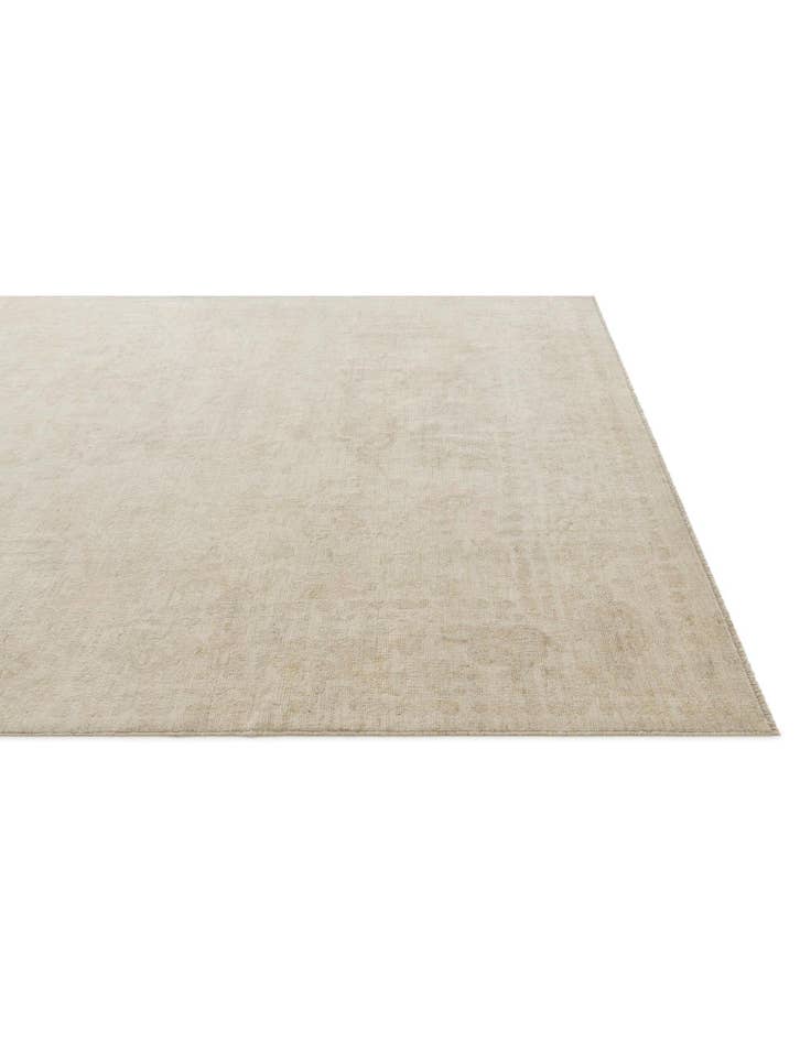 Detail image of 8' 1 x 10' 1 Hand Knotted Oushak Wool Rug