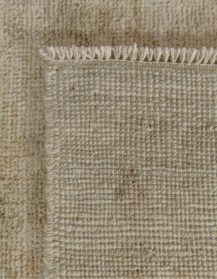 Detail image of 8' 1 x 10' 1  Hand Knotted Oushak Wool Rug