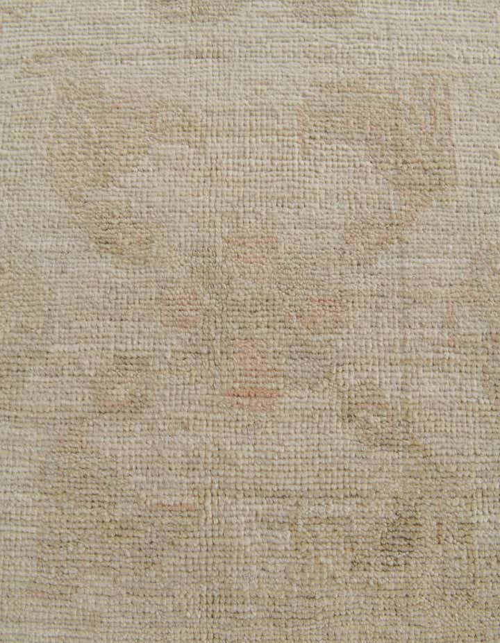 8' 1 x 10' 1 Hand Knotted Oushak Wool Rug