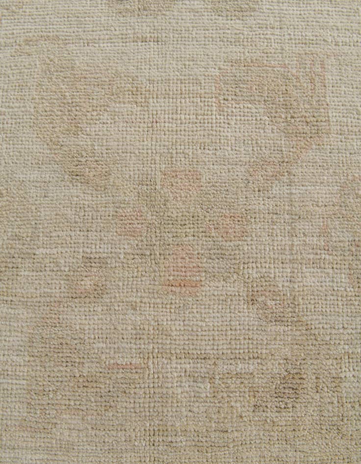 Detail image of 8' 1 x 10' 1  Hand Knotted Oushak Wool Rug
