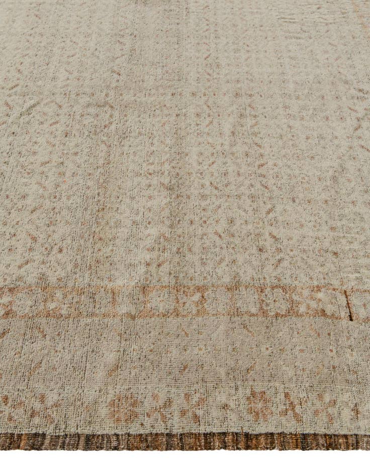 Detail image of 9' 2 x 11' 10 Hand Knotted Oushak Wool Rug