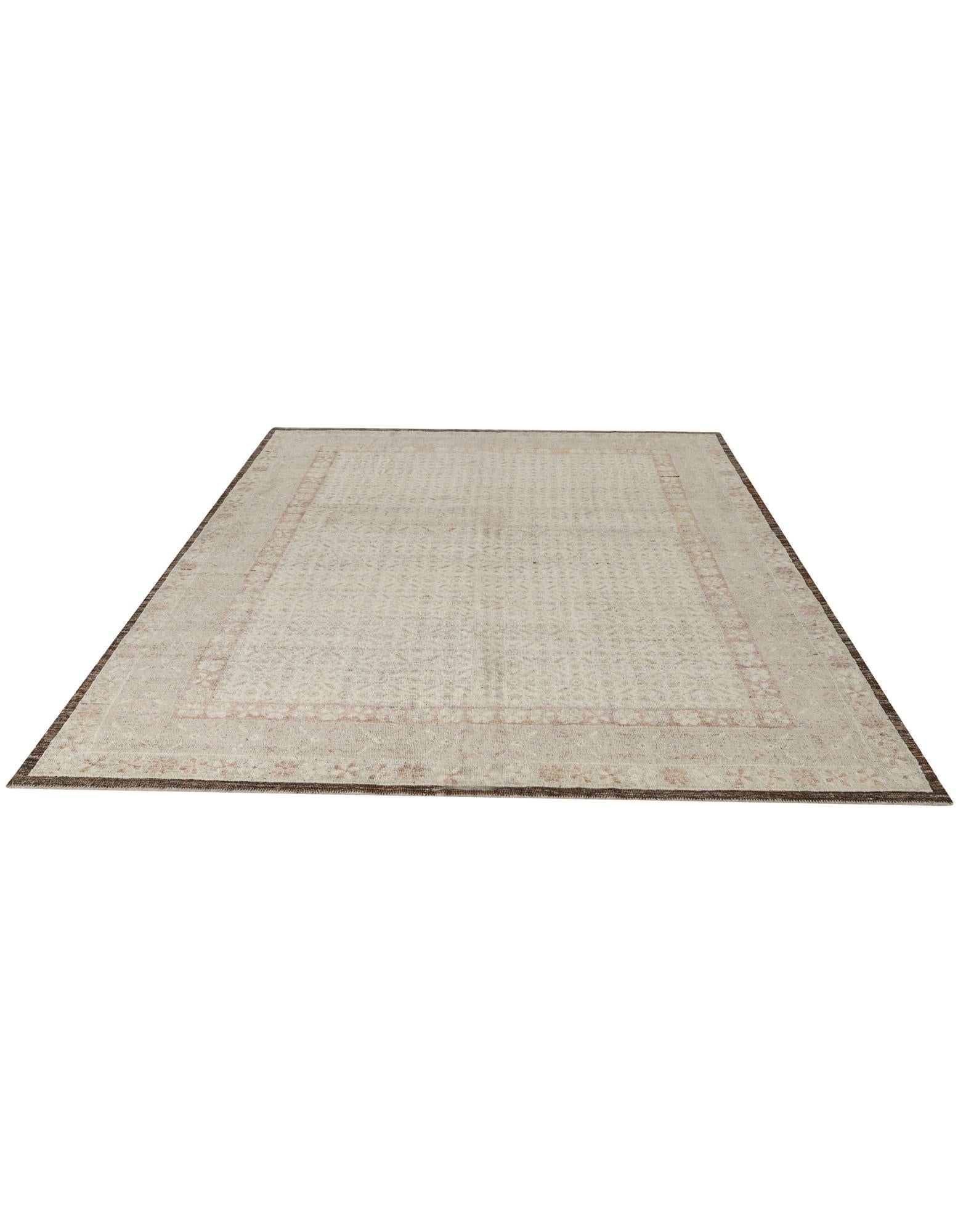 9' 2 x 11' 10 Hand Knotted Oushak Wool Rug
