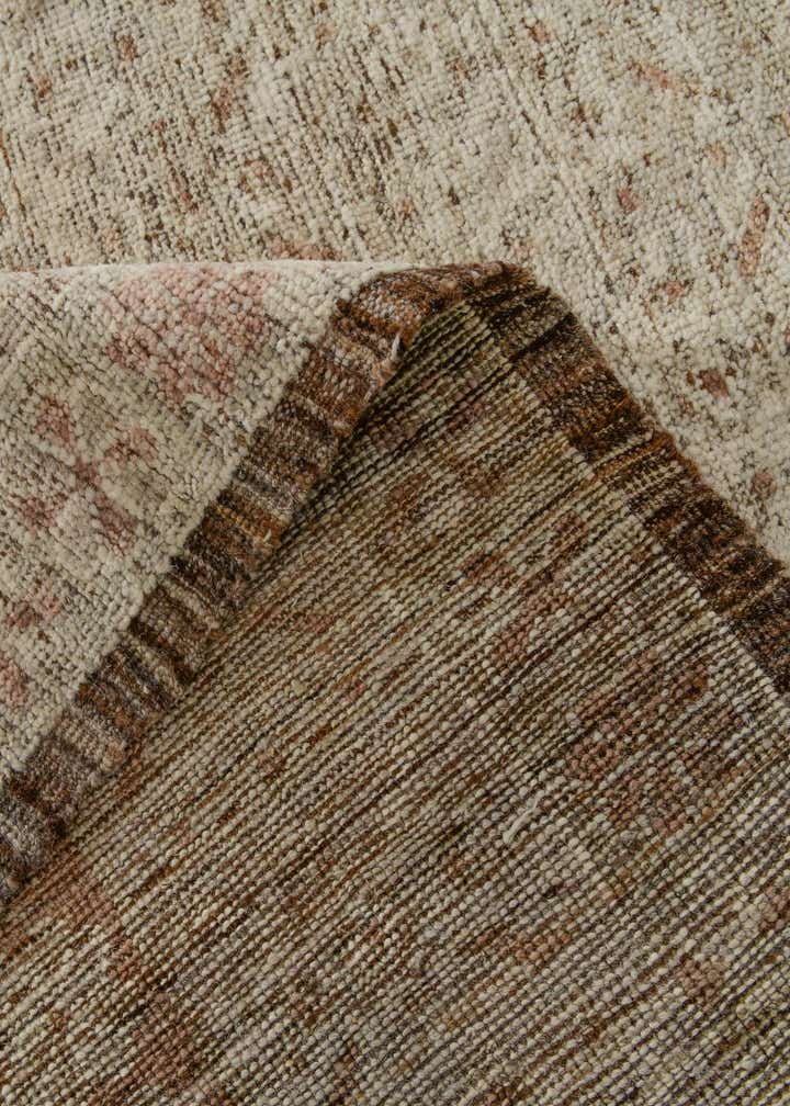 9' 2 x 11' 10 Hand Knotted Oushak Wool Rug