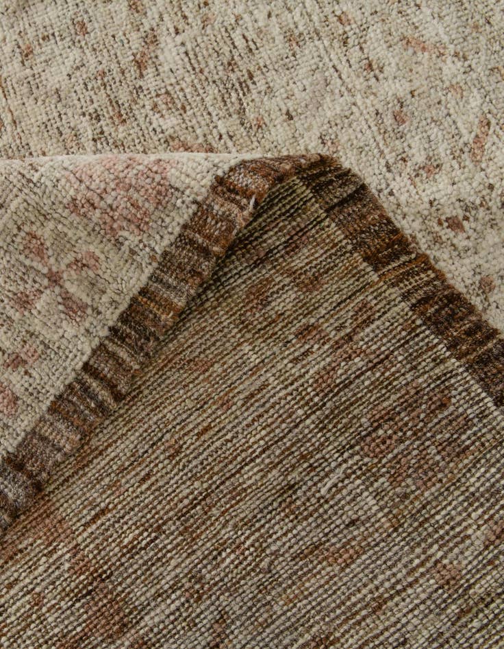 Detail image of 9' 2 x 11' 10 Hand Knotted Oushak Wool Rug
