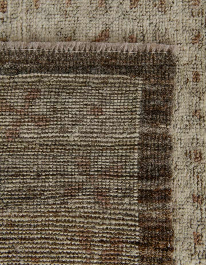 9' 2 x 11' 10 Hand Knotted Oushak Wool Rug