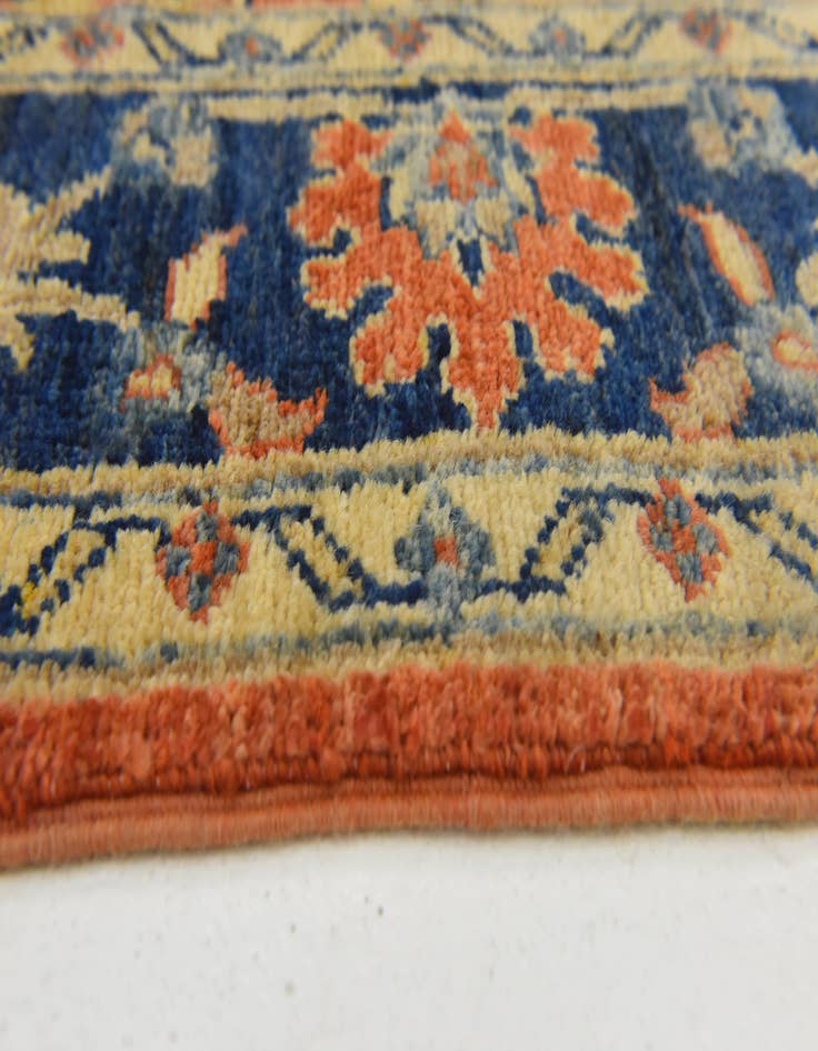 Detail image of 4' x 6' Hand Knotted Peshawar Ziegler Rug