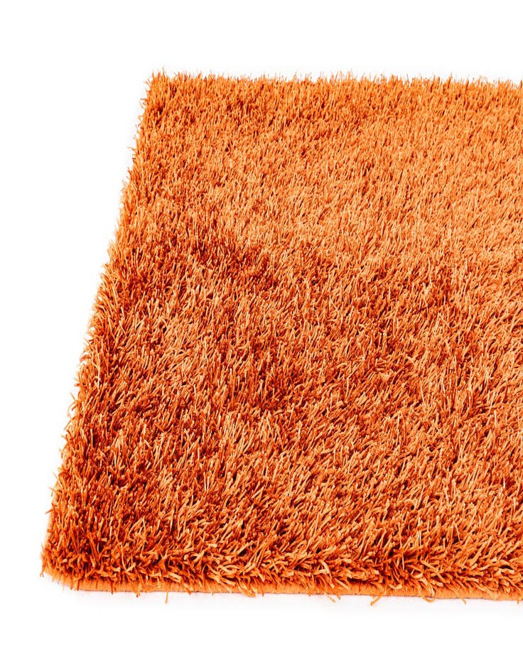 Detail image of 5' x 6' 6  Hand Knotted Solid Shag Rug