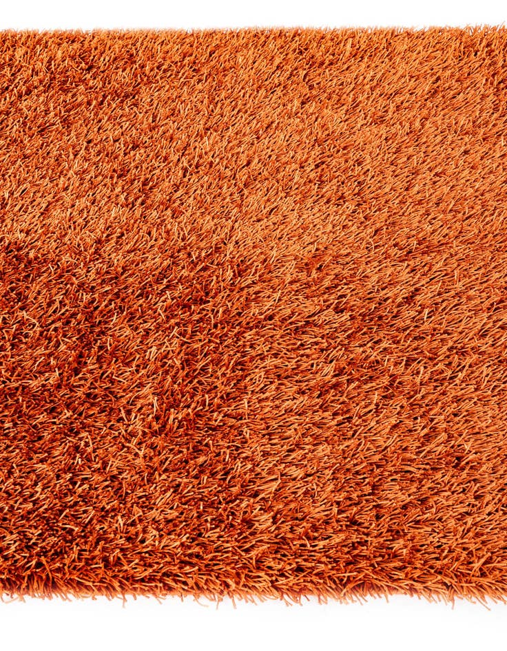 Detail image of 5' x 6' 6  Hand Knotted Solid Shag Rug