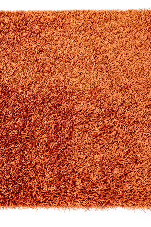 Detail image of 5' x 6' 6 Hand Knotted Solid Shag Rug