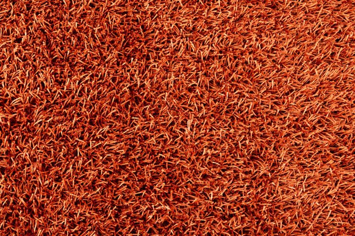 5' x 6' 6 Hand Knotted Solid Shag Rug