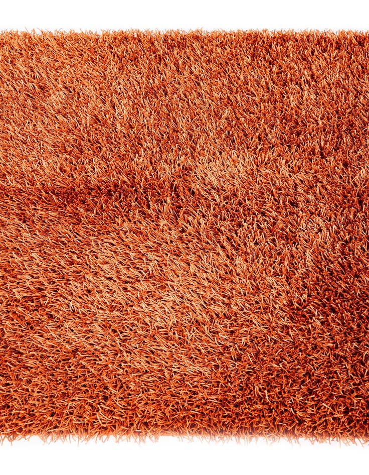 Detail image of 5' x 6' 4  Hand Knotted Solid Shag Rug