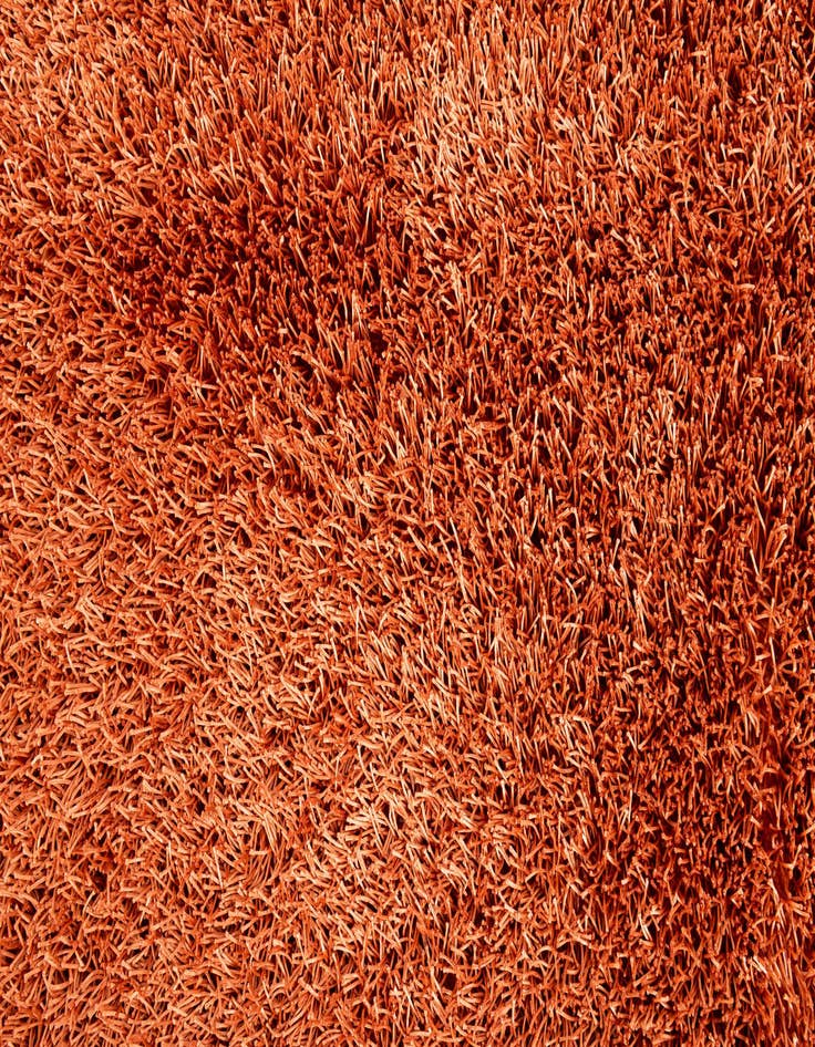 Detail image of 5' x 6' 4  Hand Knotted Solid Shag Rug